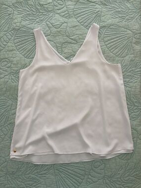 Lilly Pulitzer Florin Reversible Sleeveless Blouse | White |